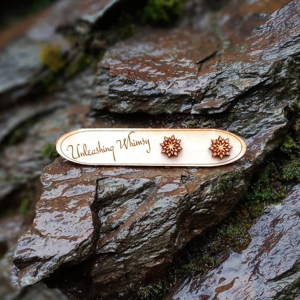 Starshine Wooden Earrings